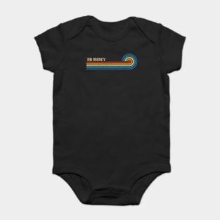 No Mercy - Retro Sunset Baby Bodysuit